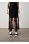 Girl's Tulle Detailed Lined Skirt - 3