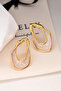 Women's Special Design Enamel Earrings - 3