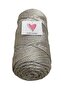 Polyester Silvery Macrome Yarn 100 Gr Shiny Premium 1. Quality Supla Bags Hobby Hand Knitting Yarn - 3