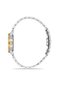 Yellow and Silver Steel Cord Women's Wristwatch Fl43010A-D 3Atm Water Resistant 2 Years Warranty - 3