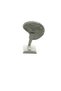 Domestic Production Suede Fabric Gray Color Footed Earring Display Decoration - 4