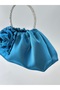 Copy - Shiny Satin Rose Portfolio Evening Dress Handbag - 4