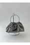 Copy - Shiny Satin Rose Portfolio Evening Dress Handbag - 2