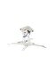 Short Ceiling Projector Mount - White - 2