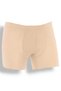 Star Men's Skin Colored Lycra Bamboo Boxer - Breathable Anti-Sweat Fabric 2 Pack - 2