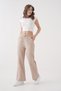 Women's Summer Muslin Trousers 100% Cotton Wide Leg with Pockets (Sm25)