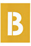 Stenciling letters and numbers - English letters - 2