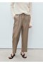 Straight Cut Linen Trousers