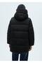 Hooded Quilted Midi Anorak - 4