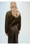 Zippered perkins collar sweater - 4