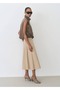 A-Line Skirt with Collet Details - 2