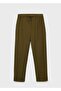 Baggy pants with elastic waistband - 3