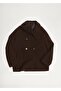 Short Pure Wool Overcoat - 7