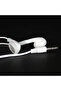 WHITE 100pcs White 3.5MM in Ear Stereo Earphones Disposable Wired Earbuds Sports Headset for School - 3