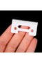 1Pc Hot Sale Magic 2-Hole Stagger-Tooth Ceramic Movable Blade Cordless Clipper Replaceable Blade ... - 4