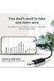 محول USB 2 في 1 - محول USB من النوع A أنثى إلى النوع C وMicro USB ذكر، أسود - 8