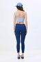 High Waist Double Pocket Recovery Sports Leggings 9416 Navy Blue - 6
