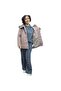 Women's Gülkurusu Color Brown 3 in 1 Coat with Removable Fleece Jacket Zoe 3in1 - 6