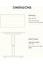 FlexiSpot Electric Standing Desk with Adjustable Height 120x75 - MIH Mahogany - 6