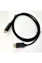 محول Fujishka DisplayPort إلى كابل HDMI (DP) ذكر لأجهزة الكمبيوتر وأجهزة التلفزيون عالية الدقة والشاشات وأجهزة العرض - 9