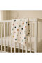 Double Sided 100% Organic Cotton Summer Seasonal Baby Blanket – Polka Dot Pattern