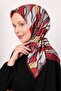 وشاح قطني خفيف الوزن بنمط حلزوني هندسي