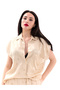 Satin Shirt Shorts Set - 4