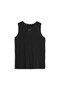 Womens Fit Triblend Training Sports Tank Top - Black - 6