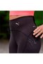 Womens Ultraform High Waist Full Length Printed Running Sports Leggings - Black - 3