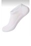 3-pack Sneaker Socks Grey/black/white Booties Socks - 4