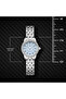 Women's Analog Light blue Dial Watch - K25511-SBSL - 6