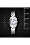 Women's Analog White Dial Watch - K25512-SBSW - 7