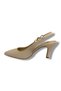 Gedik Pasha 25661-25 Leather Buckle Rubber Band Women's Stiletto - 3