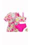 Swimsuit Bikini Pareo Bustier Set of 3