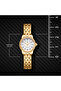 Women's Analog White Dial Watch - K25511-GBGW - 6