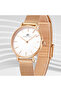 Women's Analog White Dial Watch - K22519-RMKW - 7