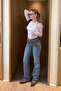 Bootcut Flared Leg Low Waist Jean - 5