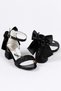 Shimmery and Bow-Knot Girls' Heeled Shoes, Evening Shoes, New Season, Sparkly - 4