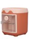 Desktop Pen Holder with Mini Cabinet Design for Office Home Office - 4