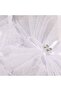Baby Girl White Tulle Stone Bow Socks 0-6 Months - 2