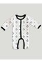 100% Cotton Full Sleeves Printed Baby Romper,bodysuit For Baby Girls & Baby Boy 3pcs Set - 5