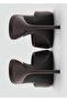 Leather Sandals with Heels - 7