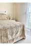 Love Garden Frill Bed Cover [Mink] - 3