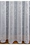 Farbateks Planting Silver Gray Silver Marble Glazed Glitter Pattern Design 3 Layer Pleated Tulle Curtain - 5