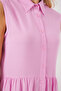 Women's Zero Sleeve Midi Dress 2563 - Pink - 5