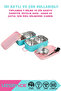 Bento 1200ml Lunchbox New Collection 2 Tiers 4 Compartments Steel Lunch Box with Mini Bowl - 3