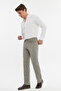 Premium Regular Fit Jean Eddy High Waist Standard Cut Stretchy Woven Denim Jeans Pants C356-Beige - 5
