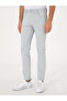 Ice Blue Slim Fit Cotton Blended Jean Pants 50298870-Vr036 - 2
