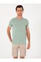 Mint Regular Fit 100% Cotton Crew Neck T-Shirt 50301318-Vr090