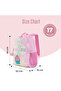 17" Set of 4 Backpack w/ 4 Wheel Trolley, Lunch Bag and Pencil Case - Sugar Pop Pink - 8